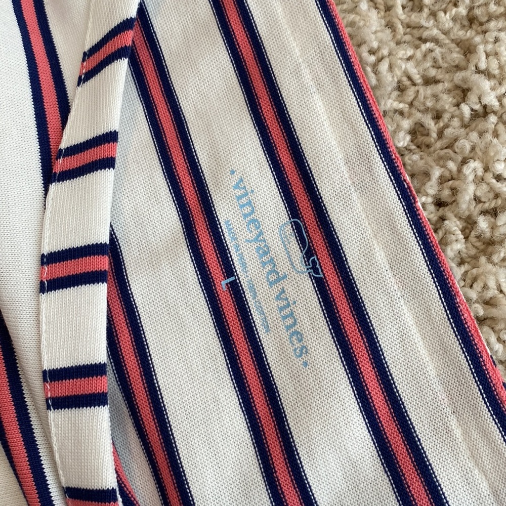 Vineyard Vines Stripe Dress Large - Picture 5 of 7